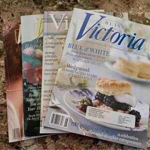 Bundle of 4 Victoria Magazines